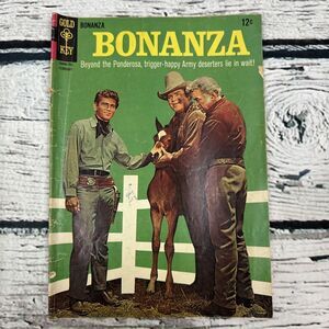 Bonanza #23‎ (Gold Key Comics 1967) Silver Age Western Michael Landon UNGRADED